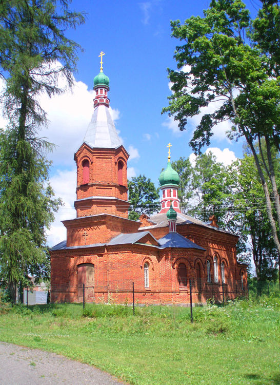 Айзкалне. Церковь Успения Пресвятой Богородицы. фасады