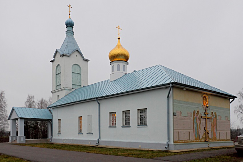 Церковь Михаила Архангела, Гравери (Краславский край, Латвия). фасады
