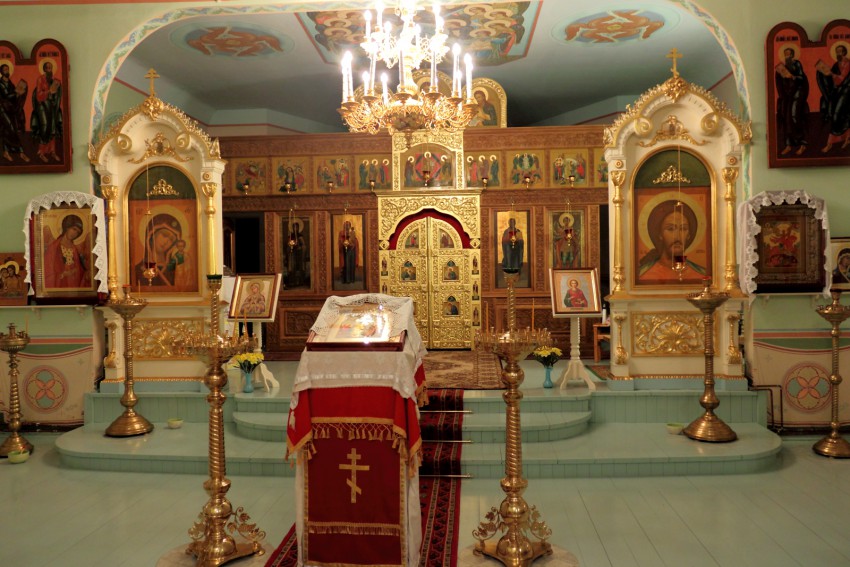 Церковь Михаила Архангела, Гравери (Краславский край, Латвия). интерьер и убранство