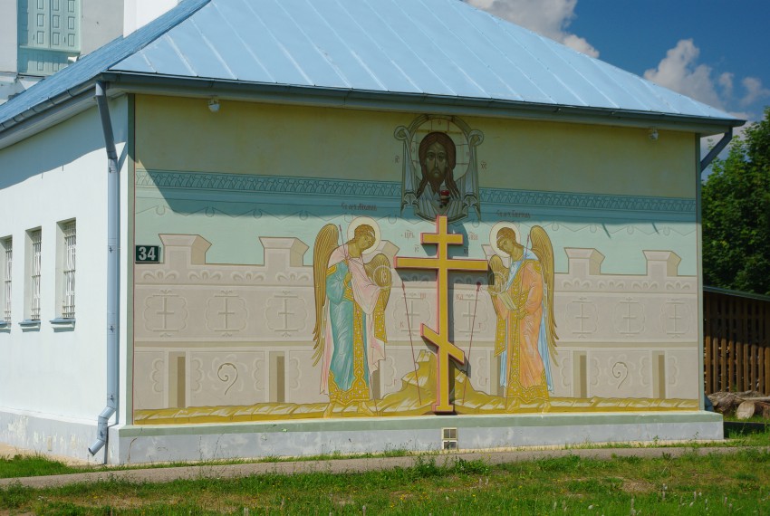 Церковь Михаила Архангела, Гравери (Краславский край, Латвия). архитектурные детали