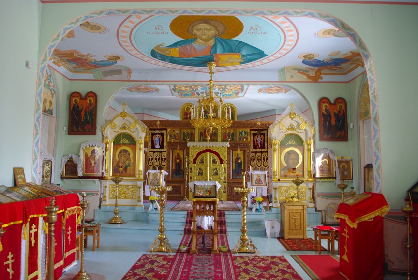 Церковь Михаила Архангела, Гравери (Краславский край, Латвия). интерьер и убранство
