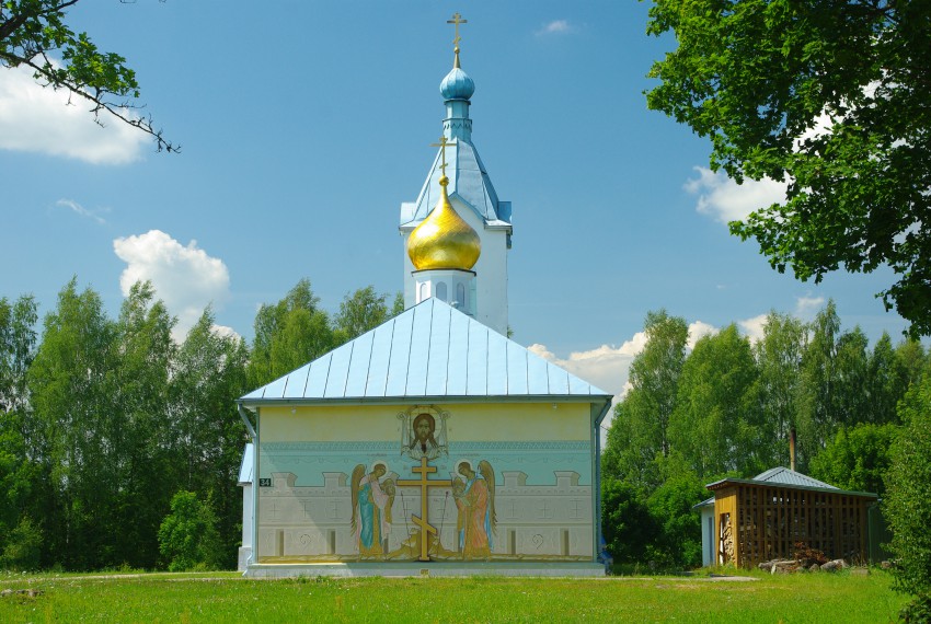 Церковь Михаила Архангела, Гравери (Краславский край, Латвия). фасады