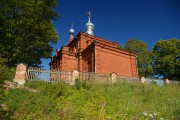 Церковь Успения Пресвятой Богородицы, Южный фасад храма.<br>, Липинишки, Аугшдаугавский край, Латвия