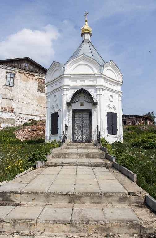 Арзамас. Спасо-Преображенский монастырь. Часовня Спаса Нерукотворного Образа. фасады