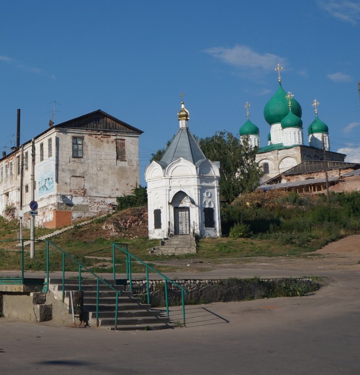 Арзамас. Спасо-Преображенский монастырь. Часовня Спаса Нерукотворного Образа. фасады