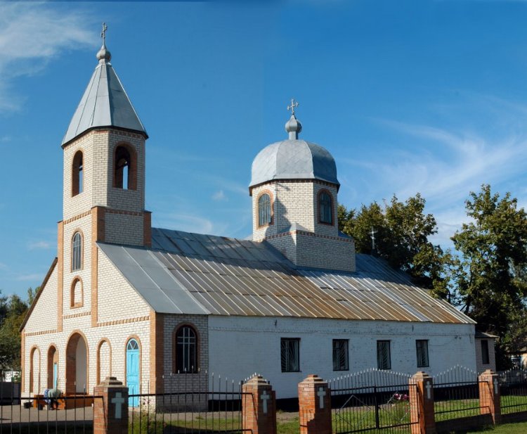 Боровая. Церковь Рождества Пресвятой Богородицы. фасады