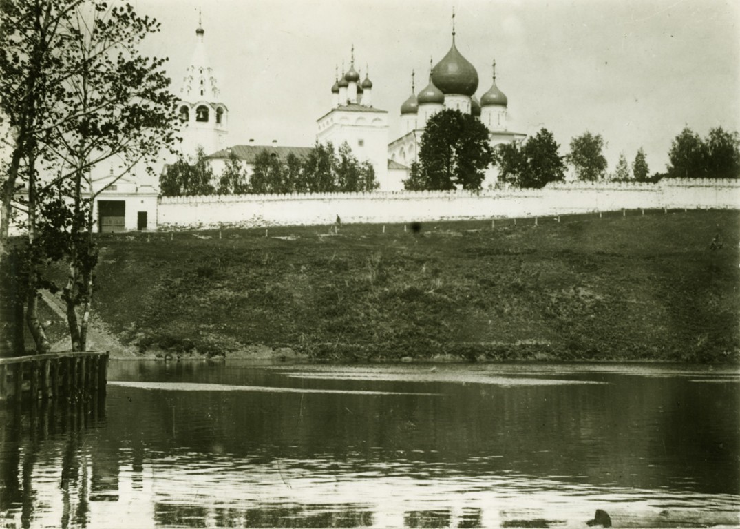 Арзамас. Спасо-Преображенский монастырь. документальные фотографии, Фото 1910-х гг. Вид на монастырь