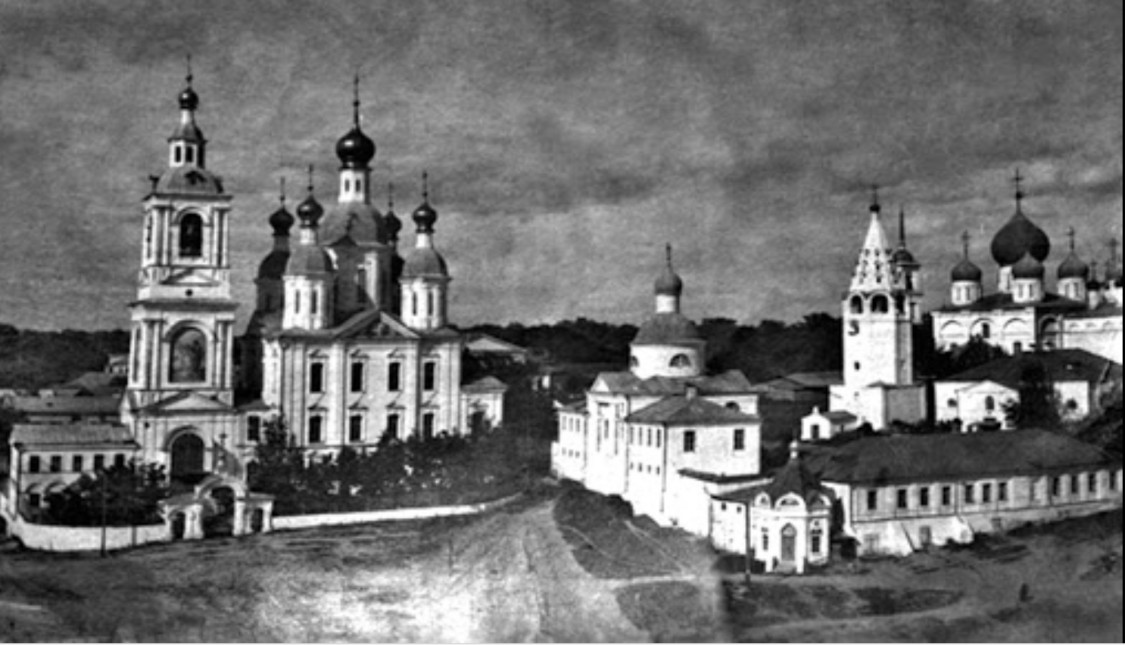 Арзамас. Спасо-Преображенский монастырь. архивная фотография, Архивная фотография