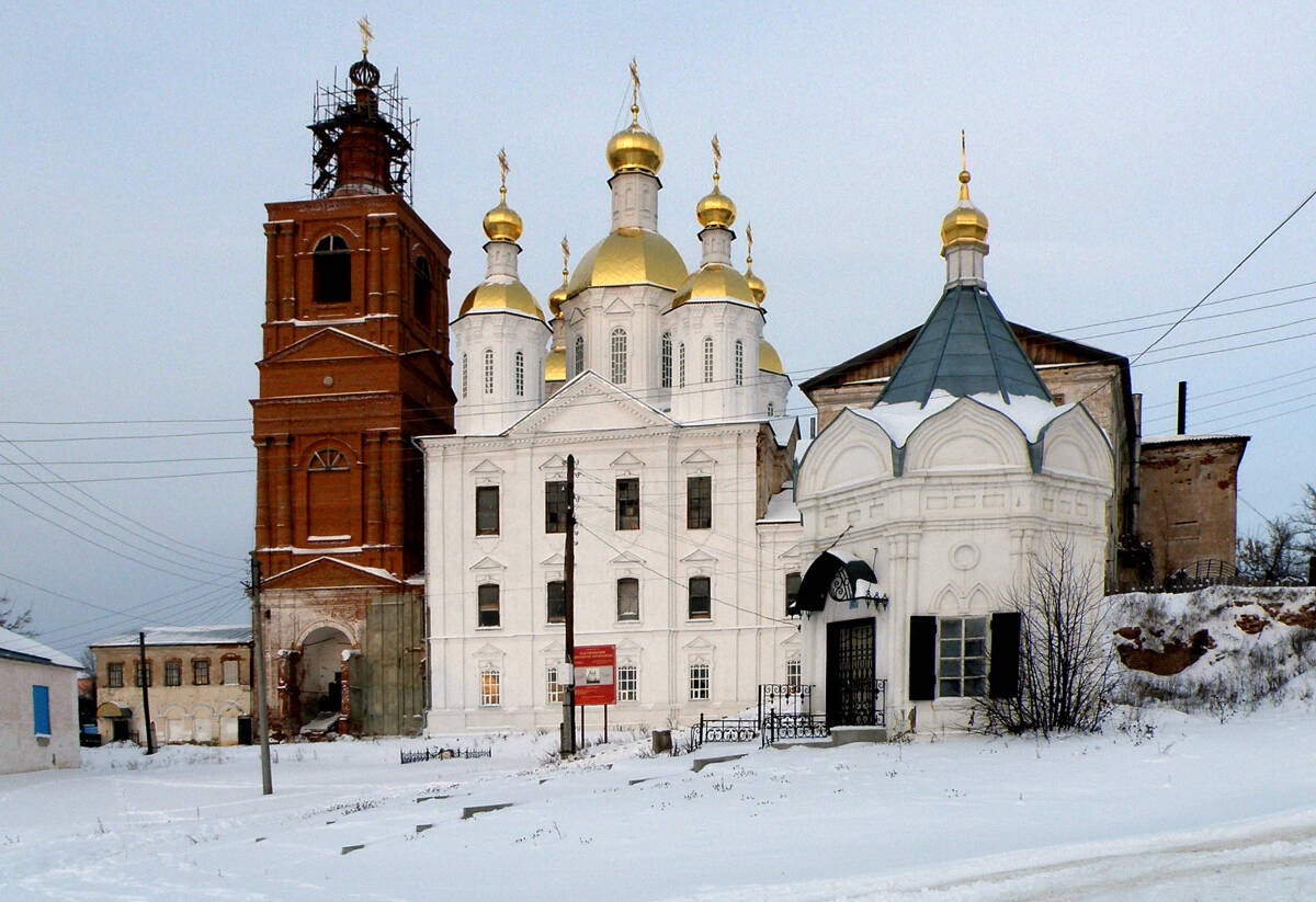 Спасо-Преображенский монастырь, Арзамас (Арзамасский район и г. Арзамас, Нижегородская область). фасады, Общий вид.