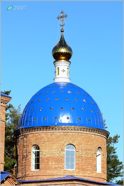 Церковь Успения Пресвятой Богородицы, Горка (Киржачский район, Владимирская область). документальные фотографии, Ротонда		      