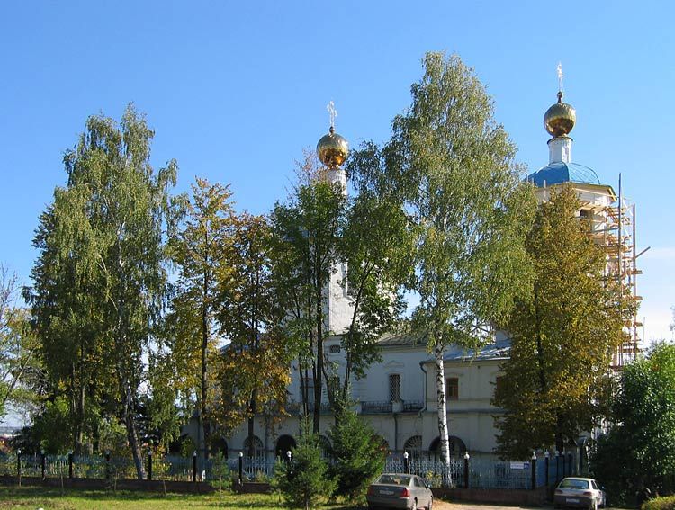 Солнечногорск. Церковь Спаса Всемилостивого в Спасском-Телешове. фасады