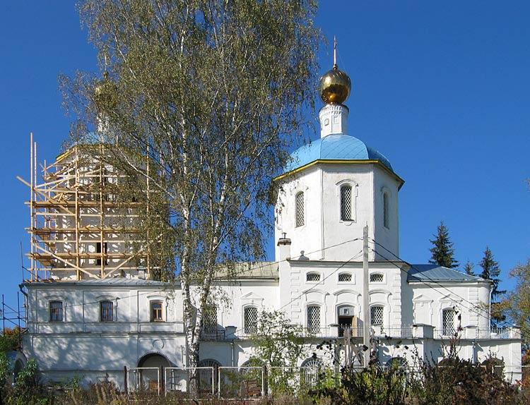 Церковь Спаса Всемилостивого в Спасском-Телешове, Солнечногорск (Солнечногорский городской округ, Московская область). документальные фотографии