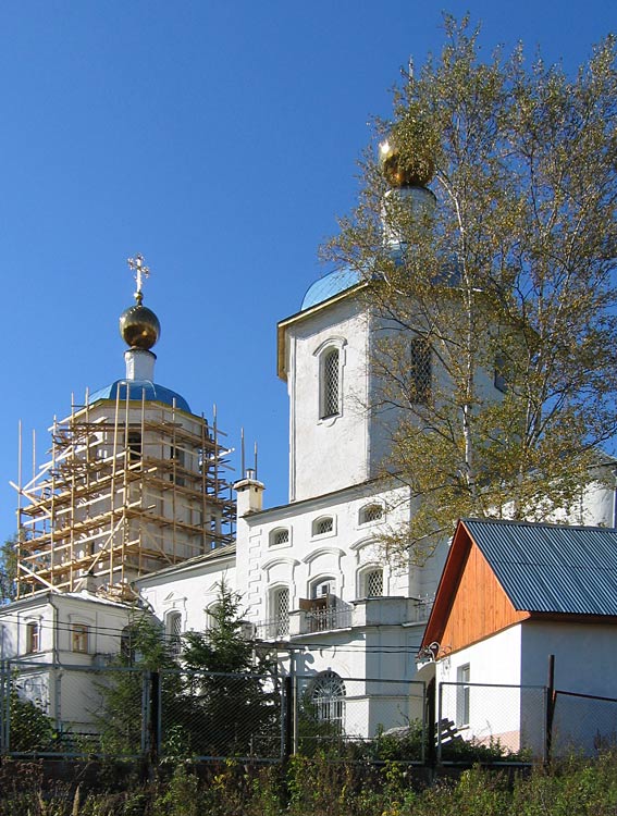 Солнечногорск. Церковь Спаса Всемилостивого в Спасском-Телешове. фасады