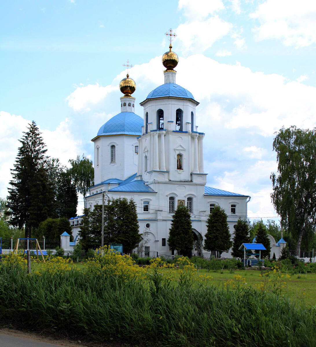 Церковь Спаса Всемилостивого в Спасском-Телешове, Солнечногорск (Солнечногорский городской округ, Московская область). фасады