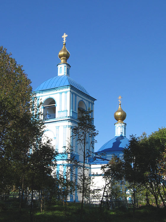 Обухово. Церковь Успения Пресвятой Богородицы. фасады