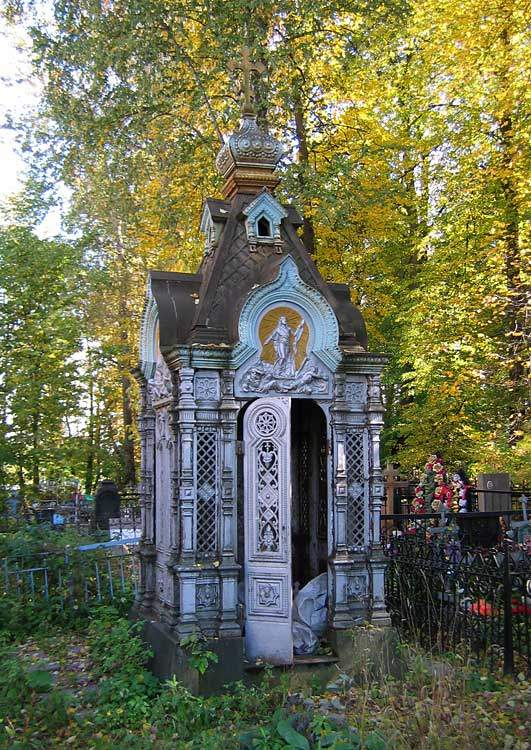 Часовня-усыпальница А.И. Глазунова, Солнечногорск (Солнечногорский городской округ, Московская область). фасады