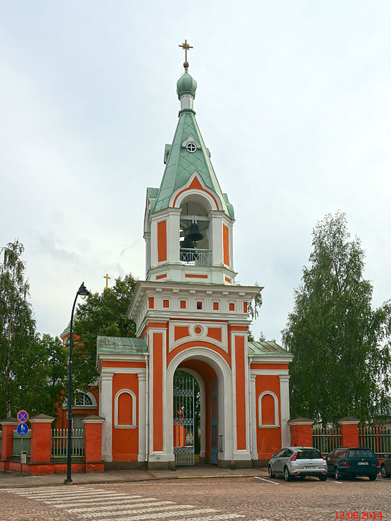 Церковь Петра и Павла, Хамина (Кюменлааксо, Финляндия). фасады, Колокольня