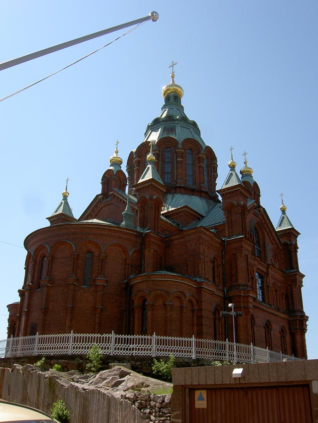 Хельсинки. Кафедральный собор Успения Пресвятой Богородицы. фасады