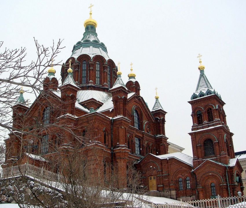 Хельсинки. Кафедральный собор Успения Пресвятой Богородицы. фасады