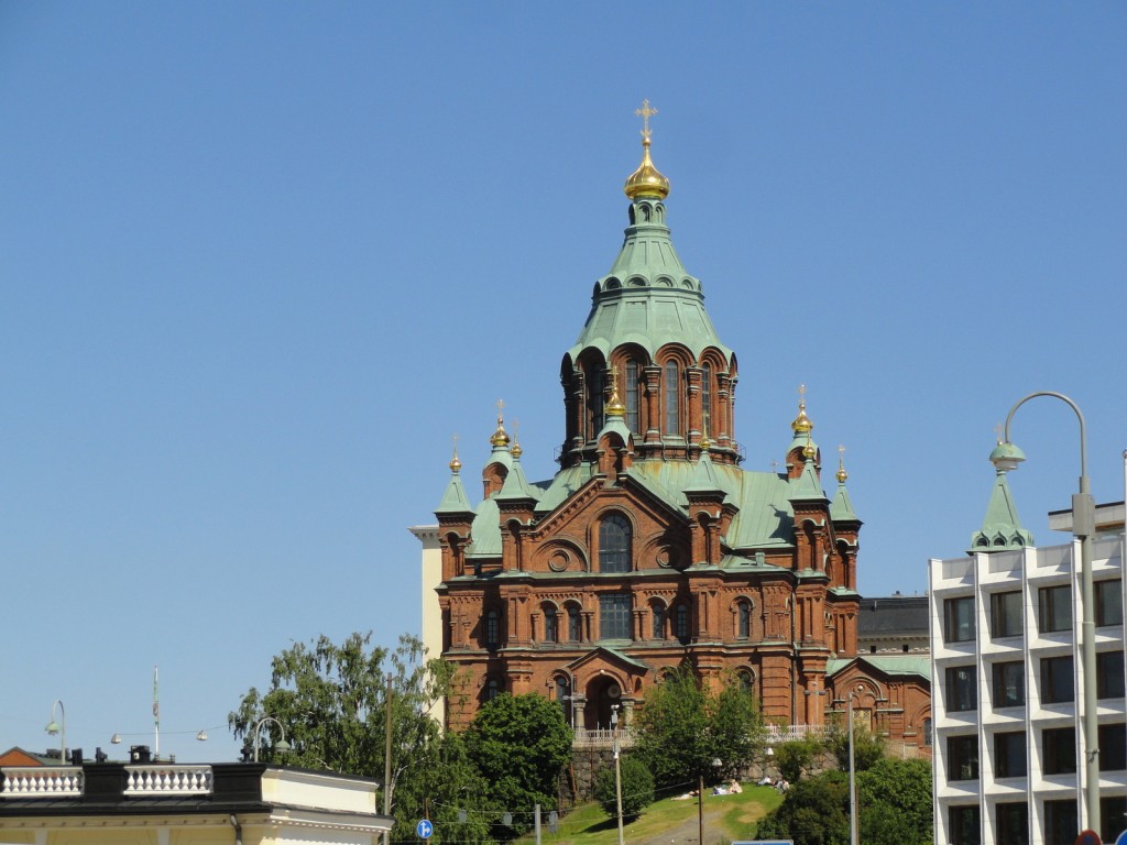 Хельсинки. Кафедральный собор Успения Пресвятой Богородицы. фасады