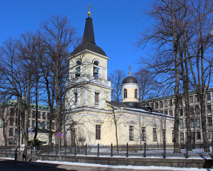 Церковь Троицы Живоначальной, Хельсинки (Уусимаа, Финляндия). фасады