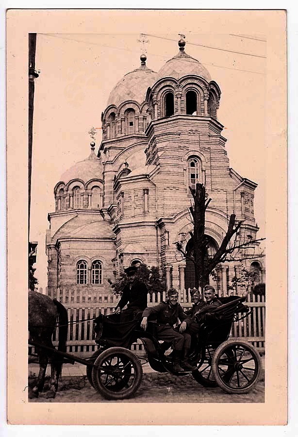 Фото 1941 г. с аукциона e-bay.de, архивная фотография. Церковь иконы Божией Матери "Знамение", Вильнюс (Вильнюсский уезд, Литва)