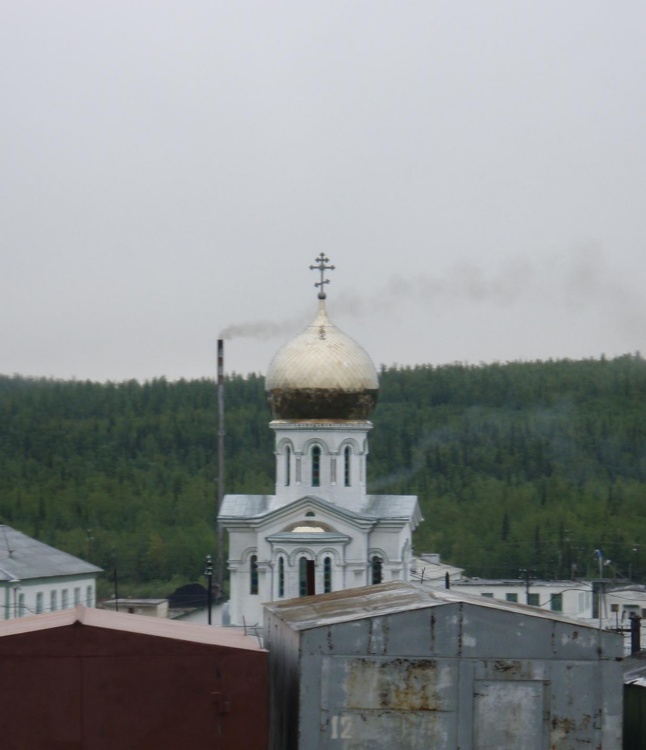 Церковь Сергия Радонежского в ИК №3, Харп (Приуральский район, Ямало-Ненецкий автономный округ). архитектурные детали