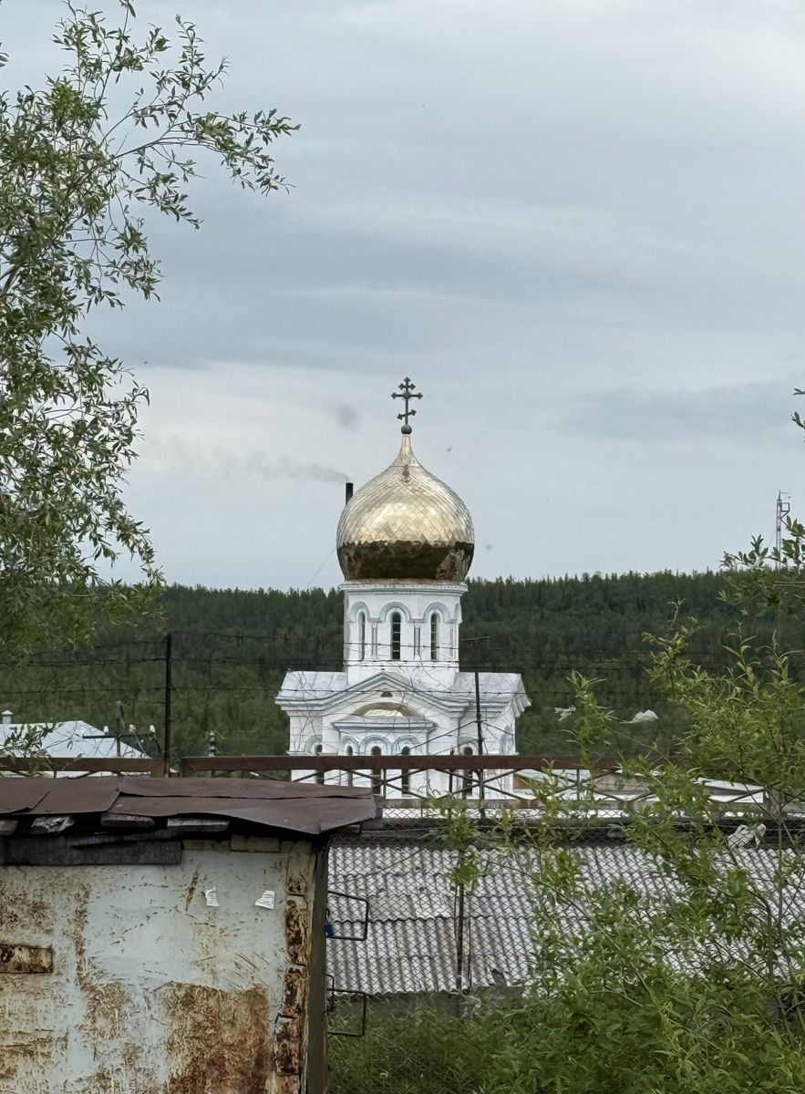 Церковь Сергия Радонежского в ИК №3, Харп (Приуральский район, Ямало-Ненецкий автономный округ). фасады, Вид с востока