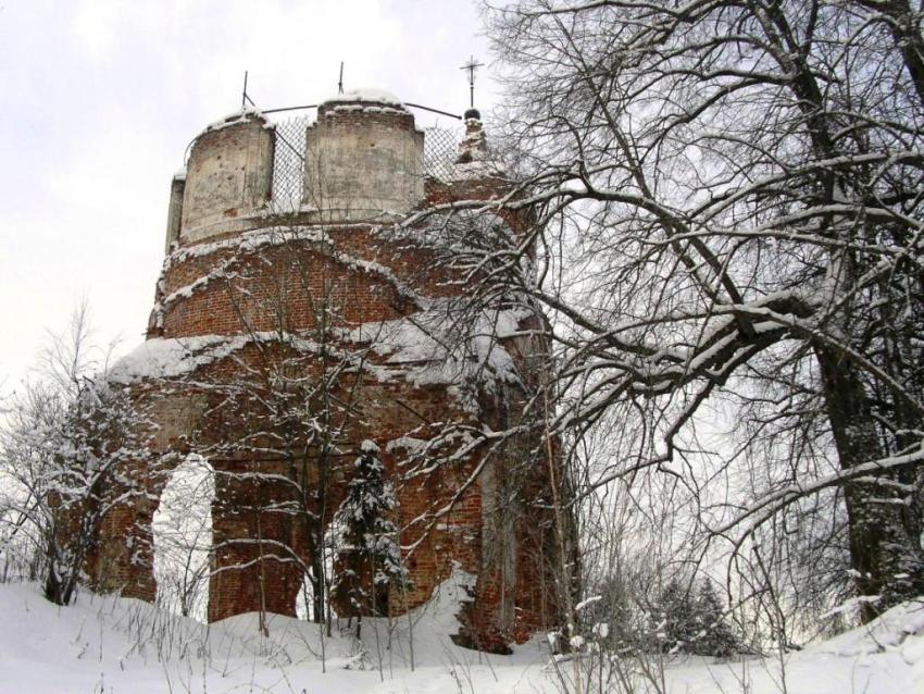 Церковь Николая Чудотворца, Никольское (Можайский городской округ, Московская область). фасады, вид с востока