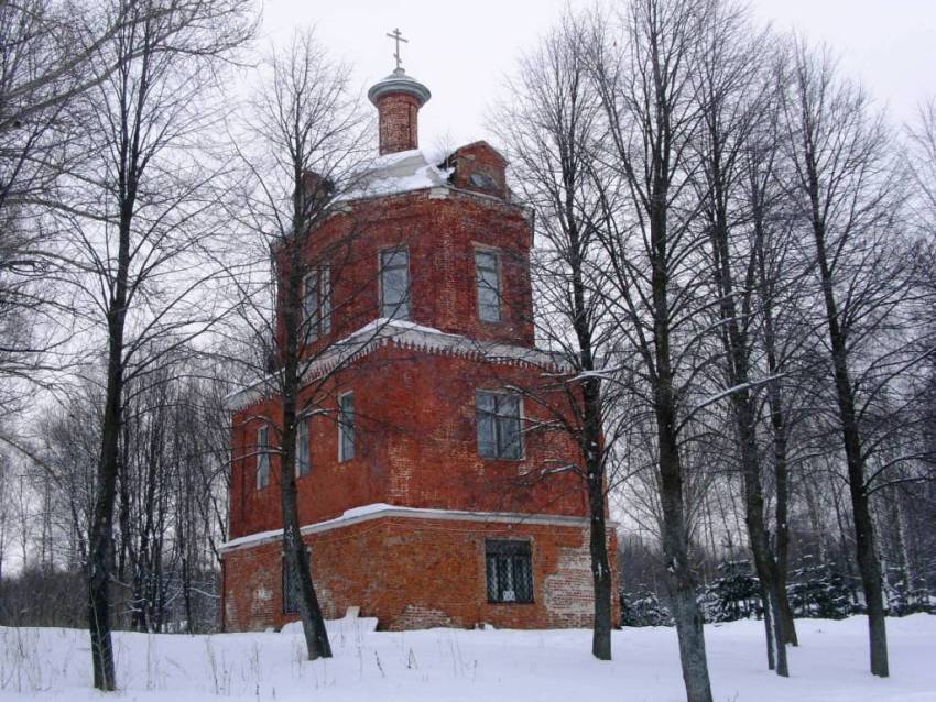 Церковь Троицы Живоначальной, Горетово (Можайский городской округ, Московская область). фасады, вид с северо-запада