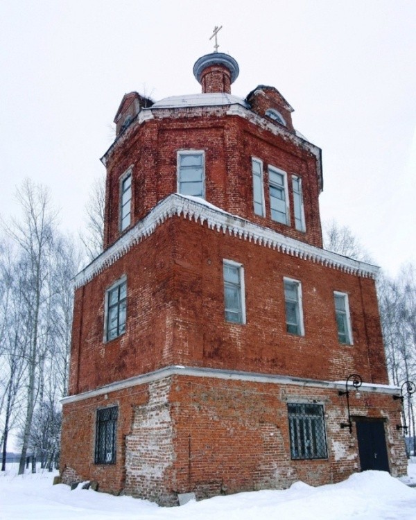 Церковь Троицы Живоначальной, Горетово (Можайский городской округ, Московская область). фасады, вид с юго-запада