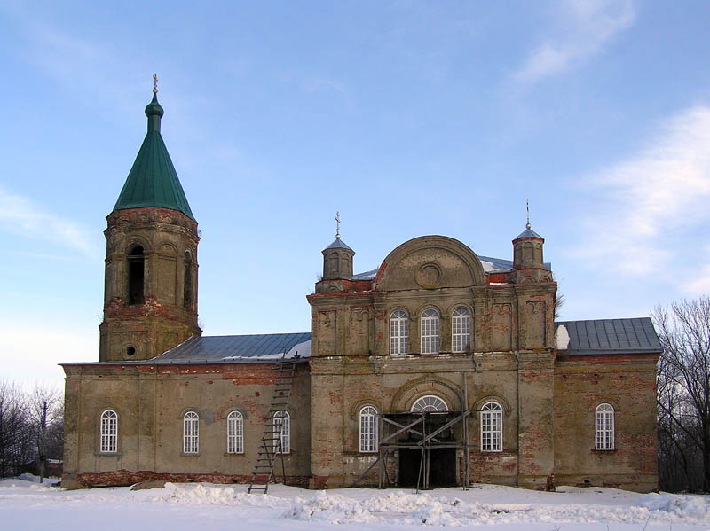 Церковь Рождества Христова, Шовское (Лебедянский район, Липецкая область). документальные фотографии