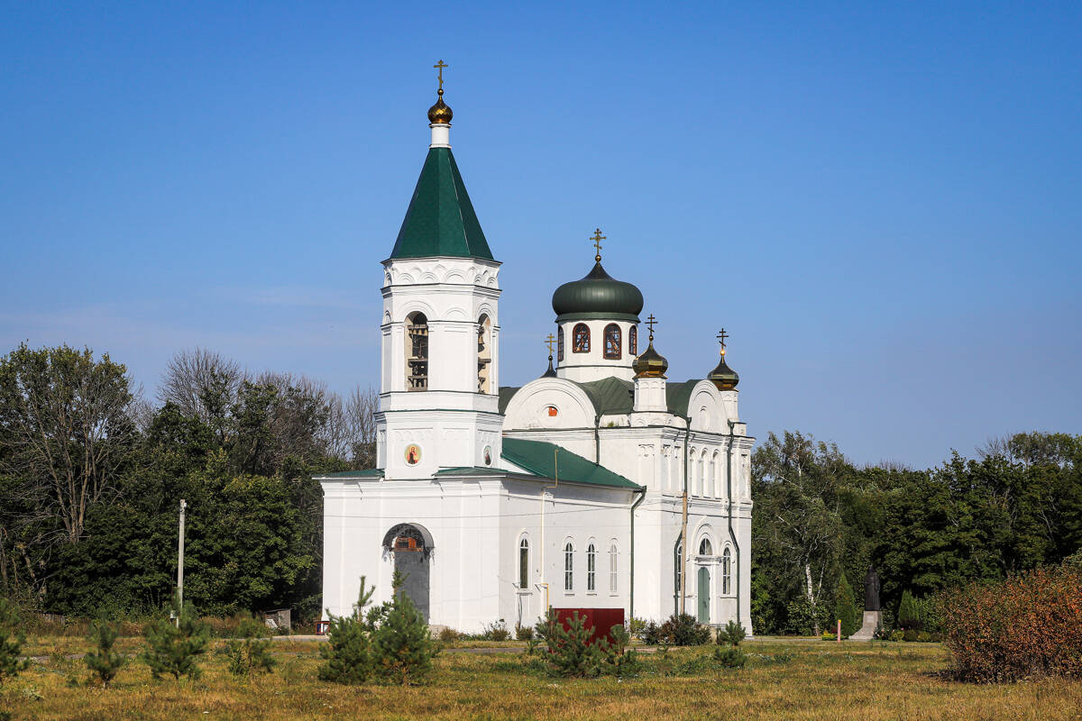 Церковь Рождества Христова, Шовское (Лебедянский район, Липецкая область). общий вид в ландшафте