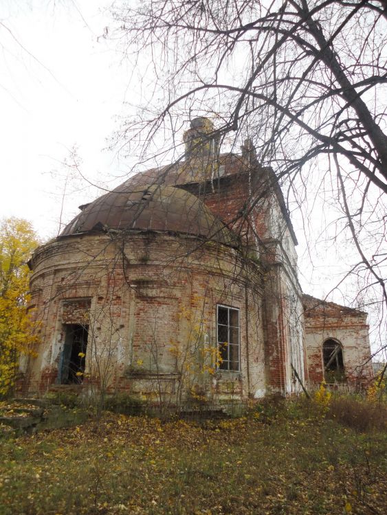 Загорье. Церковь Благовещения Пресвятой Богородицы. фасады