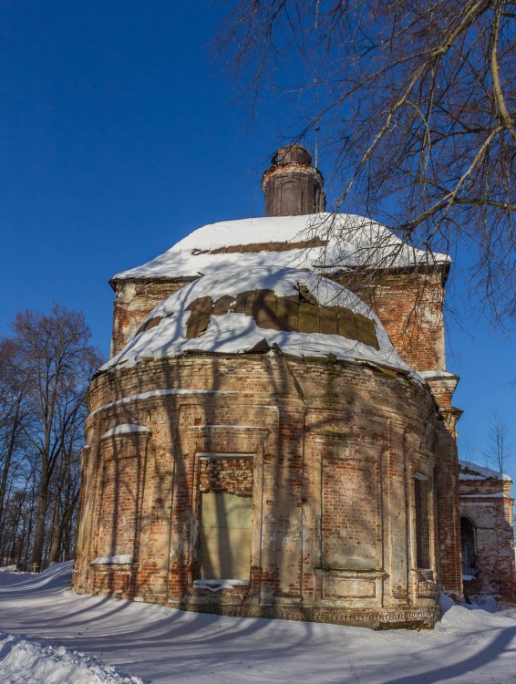 Церковь Благовещения Пресвятой Богородицы, Загорье (Переславский район и г. Переславль-Залесский, Ярославская область). фасады, Апсида