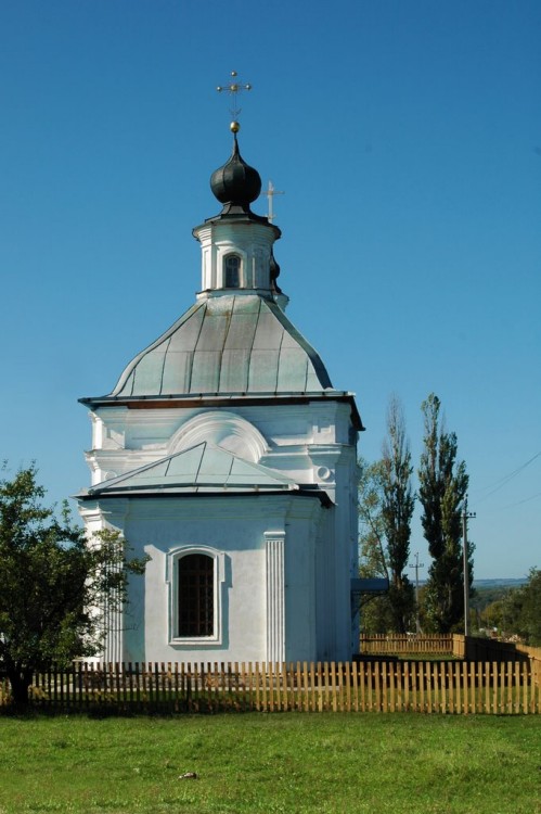 Церковь Иоанна Предтечи, Ивановка (Изюмский район, Украина, Харьковская область). общий вид в ландшафте