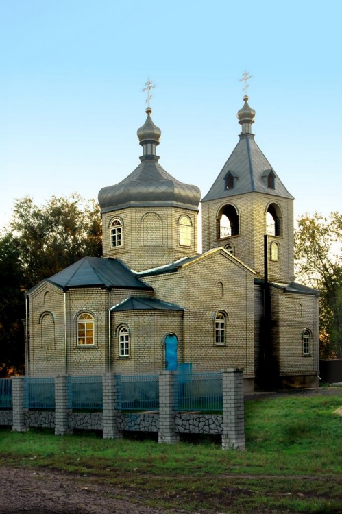 Лиговка. Церковь Казанской иконы Божией Матери. общий вид в ландшафте