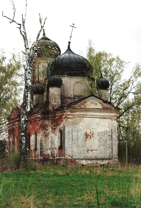 Николо-Пенье. Церковь Николая Чудотворца. фасады, Вид с юго-восточной стороны.