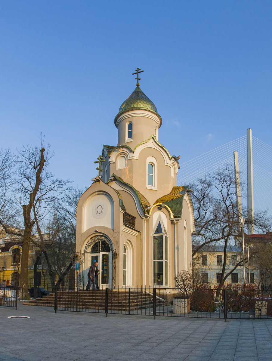фасады. Церковь Андрея Первозванного, Владивосток (Владивосток, город, Приморский край)