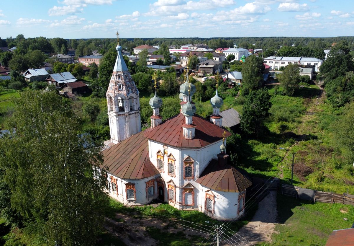 Церковь Благовещения Пресвятой Богородицы, Устюжна (Устюженский район, Вологодская область). фасады