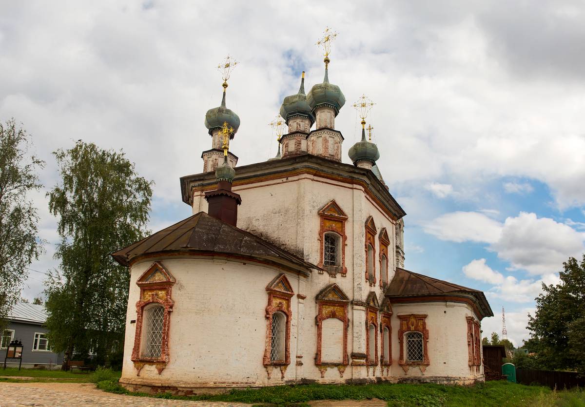 Церковь Благовещения Пресвятой Богородицы, Устюжна (Устюженский район, Вологодская область). фасады