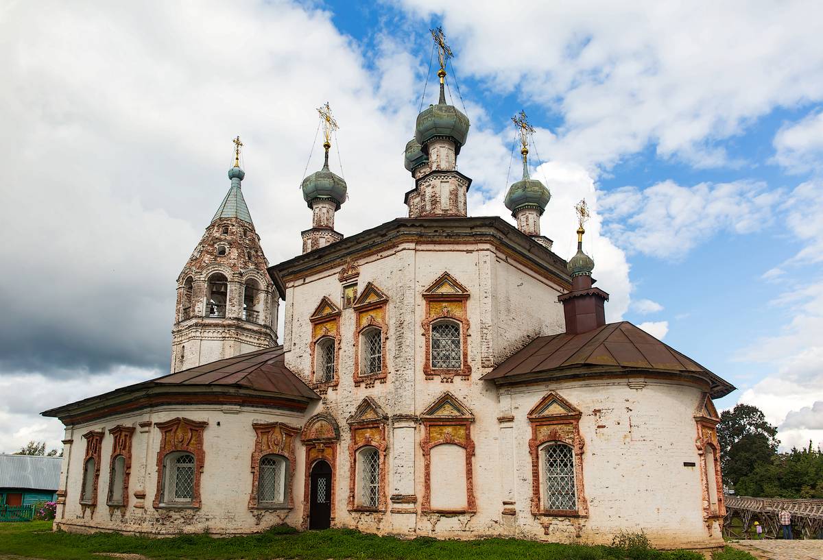 Церковь Благовещения Пресвятой Богородицы, Устюжна (Устюженский район, Вологодская область). фасады