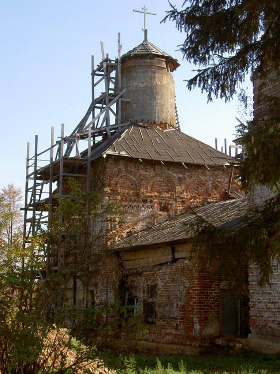 Сивково. Церковь Спаса Преображения. фасады