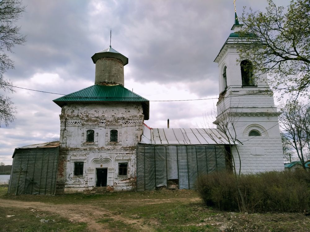 Сивково. Церковь Спаса Преображения. фасады