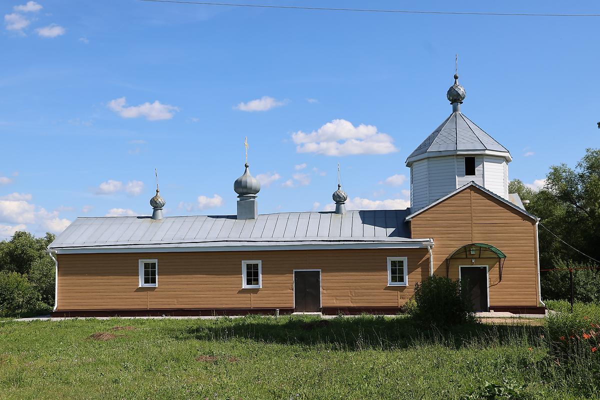 фасады. Церковь Казанской иконы Божией Матери, Салганы (Краснооктябрьский район, Нижегородская область)