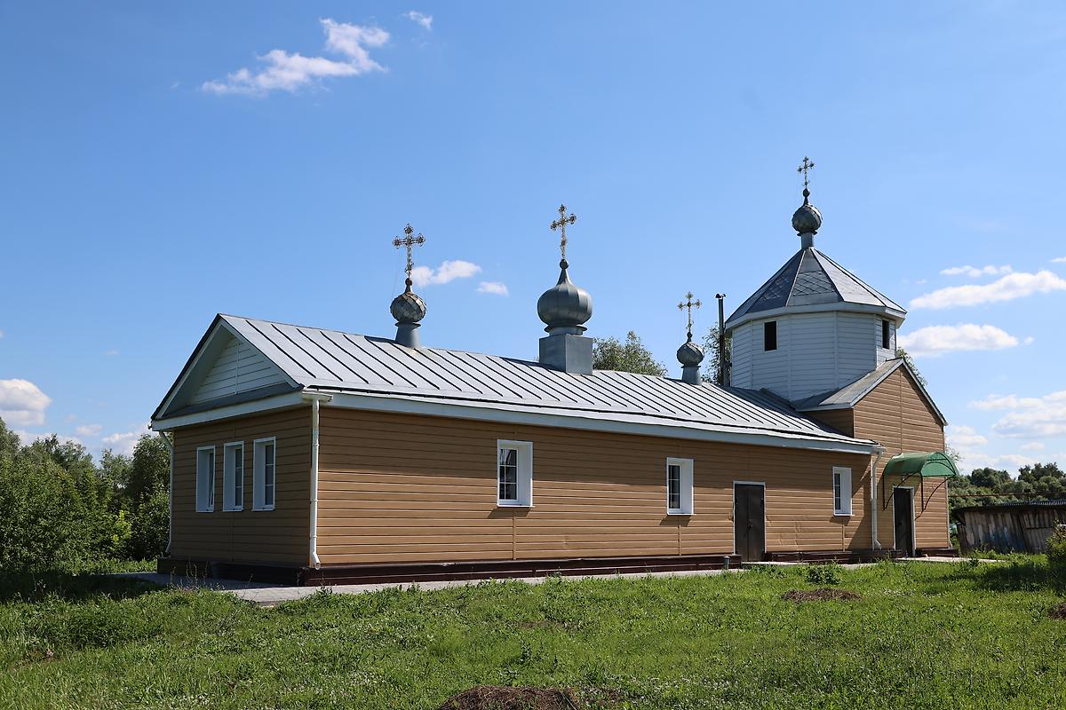 фасады. Церковь Казанской иконы Божией Матери, Салганы (Краснооктябрьский район, Нижегородская область)