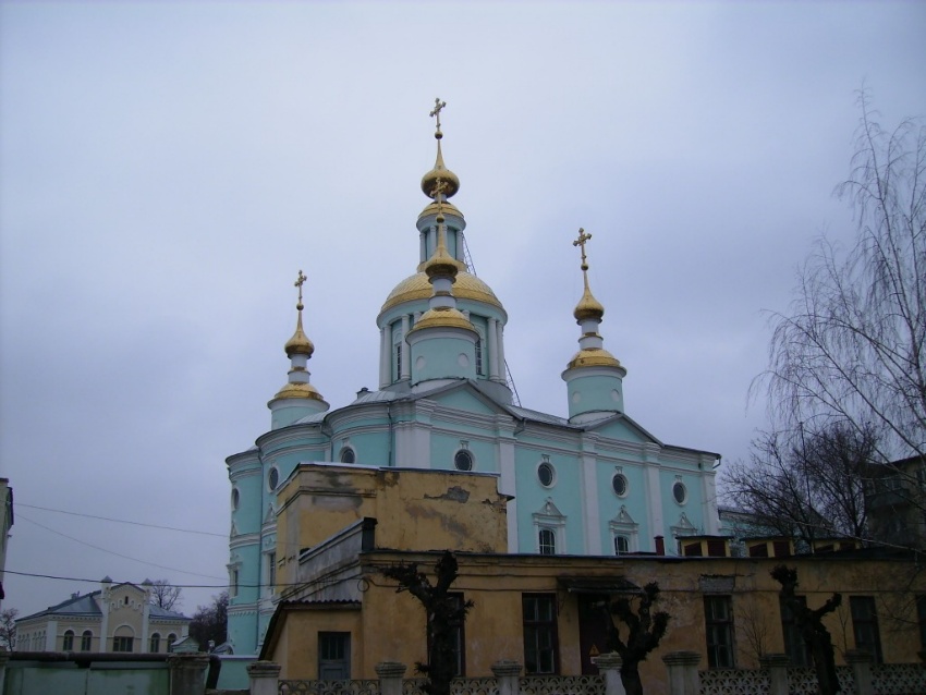 Тамбов. Кафедральный собор Спаса Преображения. фасады, Вид  с  севера