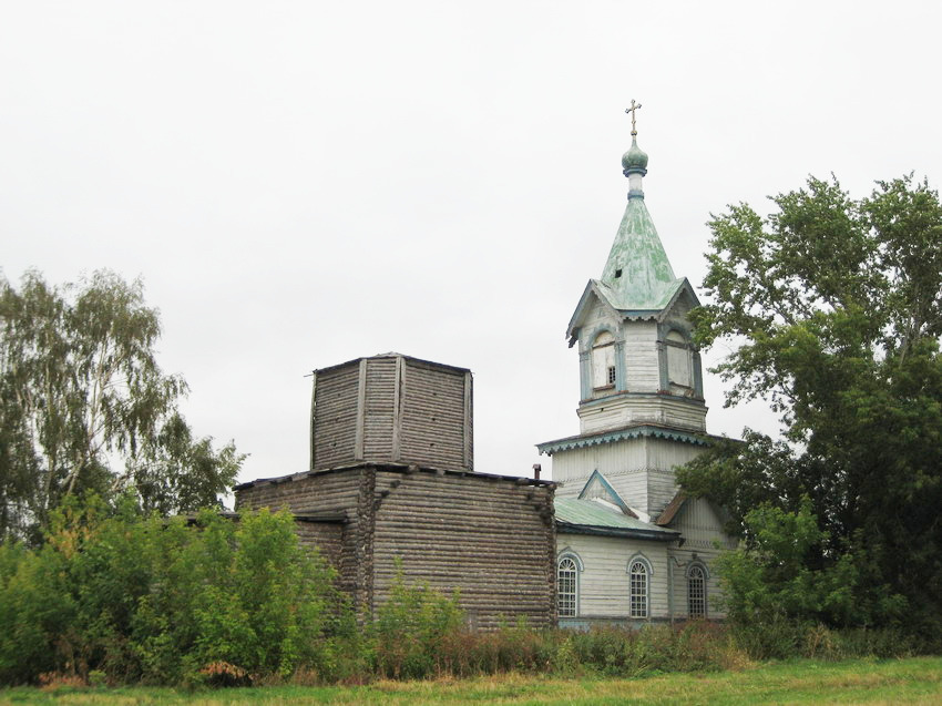 Лопатино. Церковь Николая Чудотворца. фасады, Вид с севера