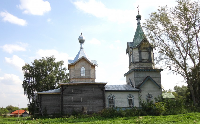 Лопатино. Церковь Николая Чудотворца. фасады