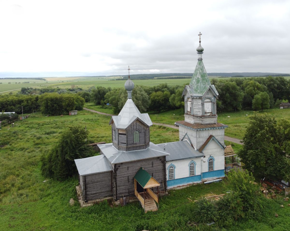 Лопатино. Церковь Николая Чудотворца. фасады